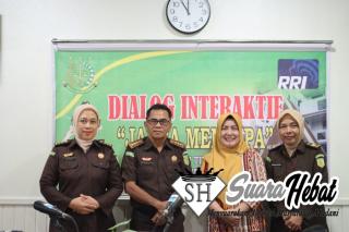 Dialog Interaktif Jaksa Menyapa, Fungsional Bidang Intelijen Kejati Riau Jadi Narasumber 
